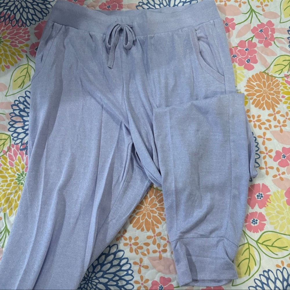 NWT medium 32 degrees purple tank jogger set - Picture 5 of 5